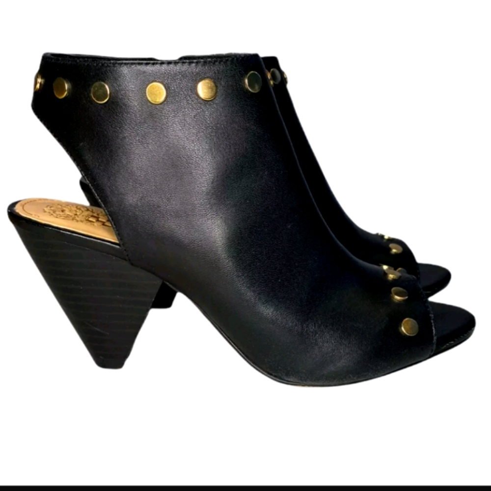 Vince Camuto ankle peep-toe heels